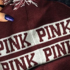 PINK beanie